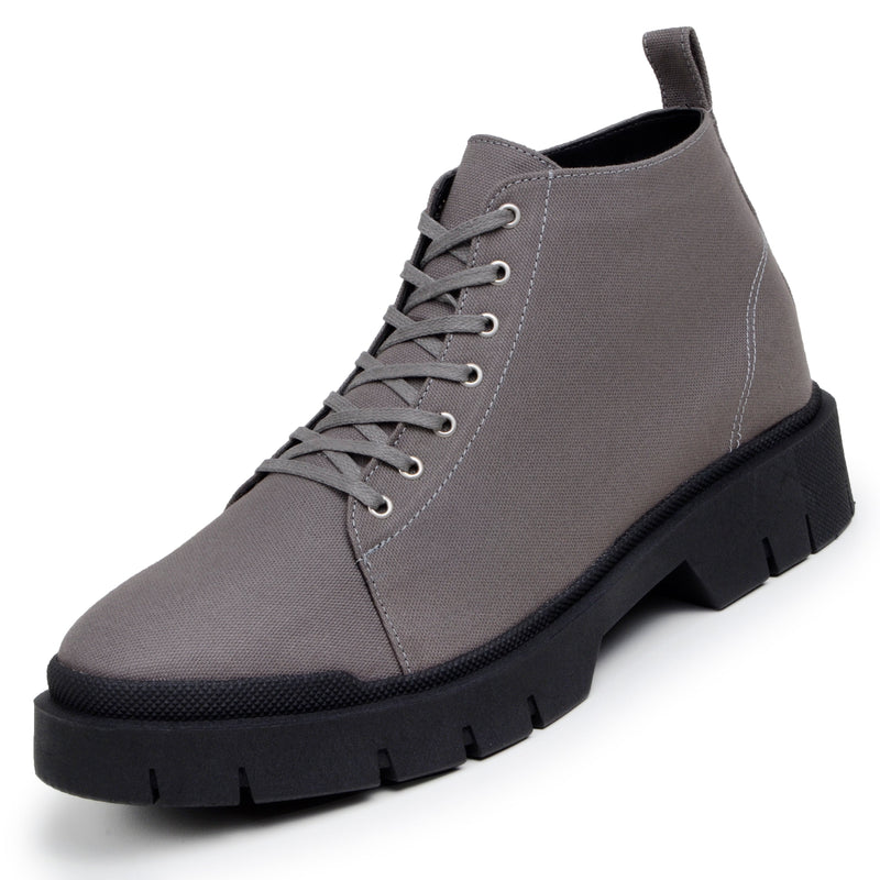 Bota Urban  - Aumenta Altura 10 cm - Cinza - Masculino