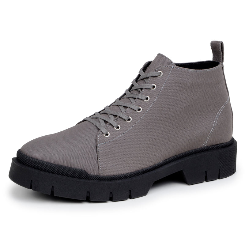 Bota Urban  - Aumenta Altura 10 cm - Cinza - Masculino