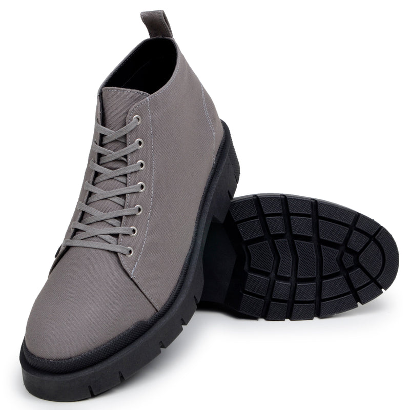 Bota Urban  - Aumenta Altura 10 cm - Cinza - Masculino