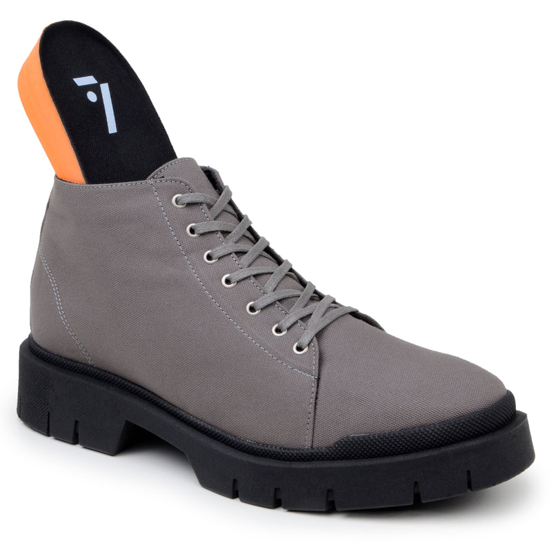 Bota Urban  - Aumenta Altura 10 cm - Cinza - Masculino