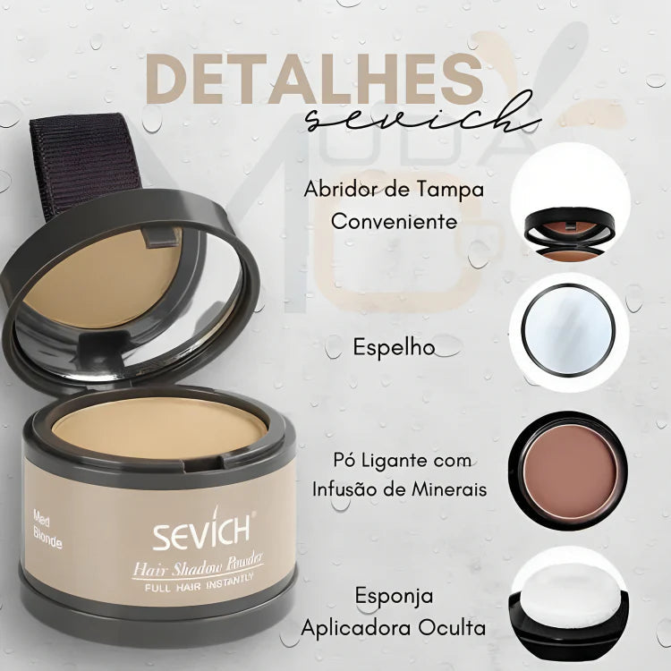 [LEVE 3 PAGUE 1] Tinta de Cabelo em pó Sevích™ - ÚLTIMAS UNIDADES