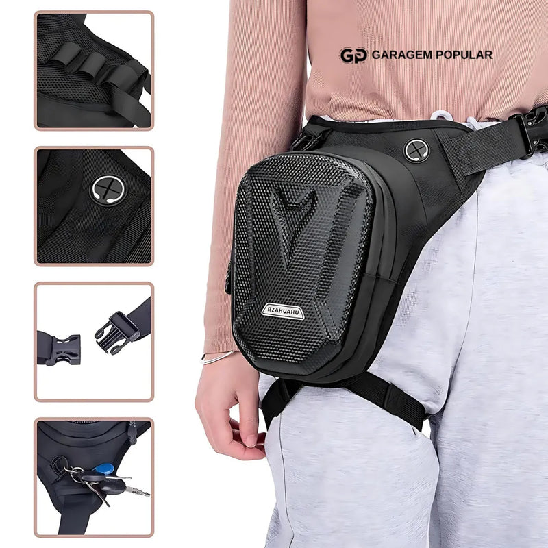 Bolsa Tática Impermeável para Motocicleta