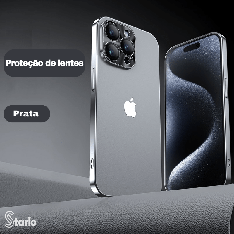 Capinha de iPhone em Couro Premium