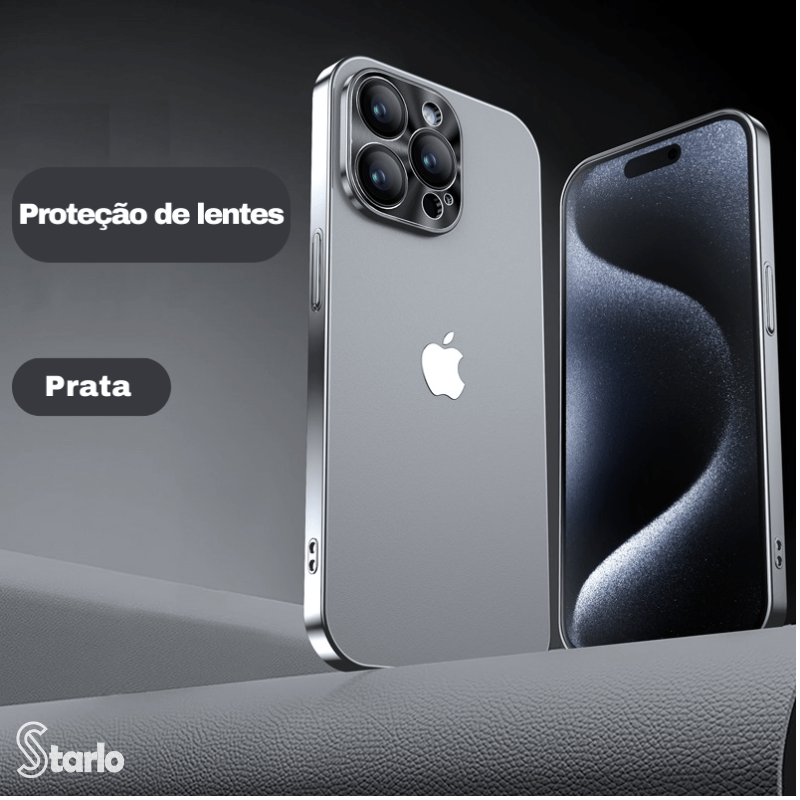 Capinha de iPhone em Couro Premium