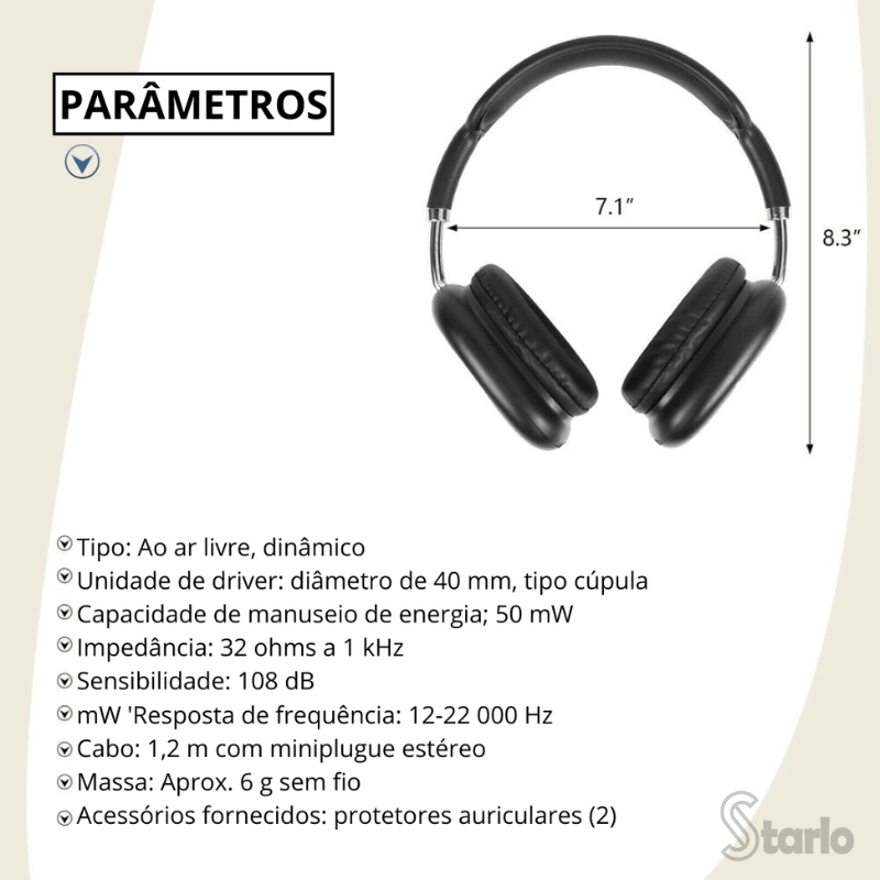 Fone de Ouvido Bluetooth - EchoPhone Pro