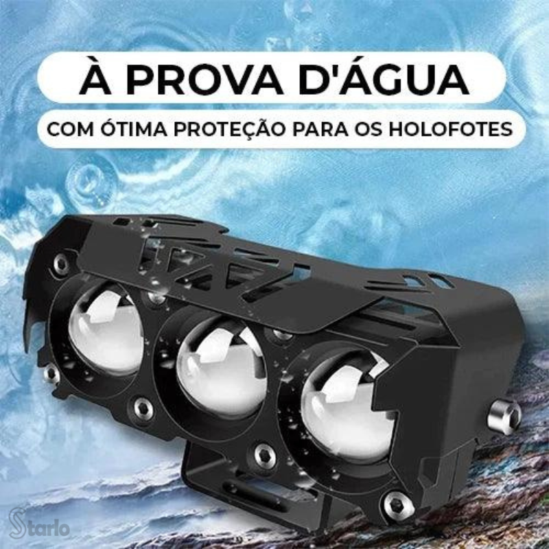 Farol de Milha Ultra Light Para Moto: Iluminação Avançada