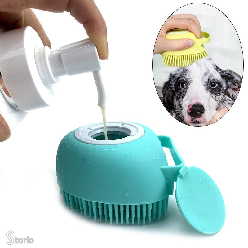 Escova Shampoo e Massageadora - Smart PET