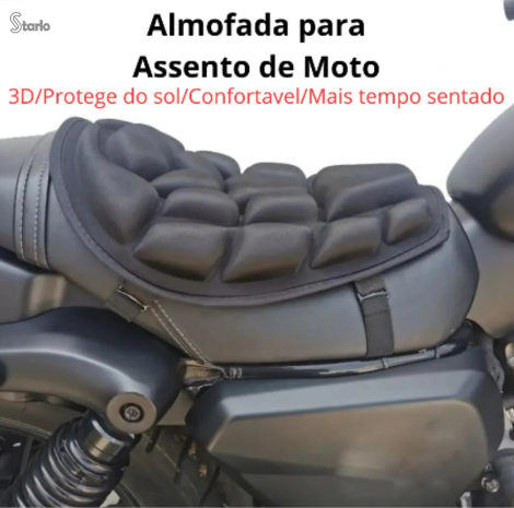 Capa Almofada Universal para Assento de Motocicleta