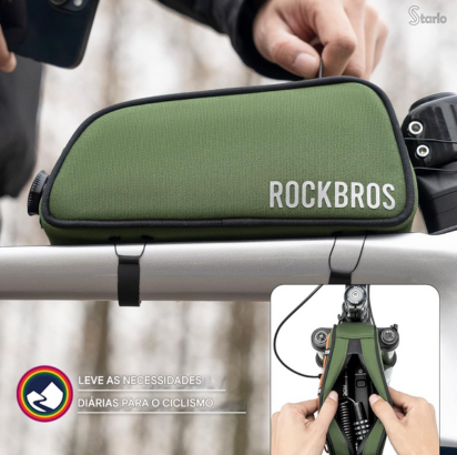 Bolsa para Tubo Superior de Bicicleta ROCKBROS - Road to Sky