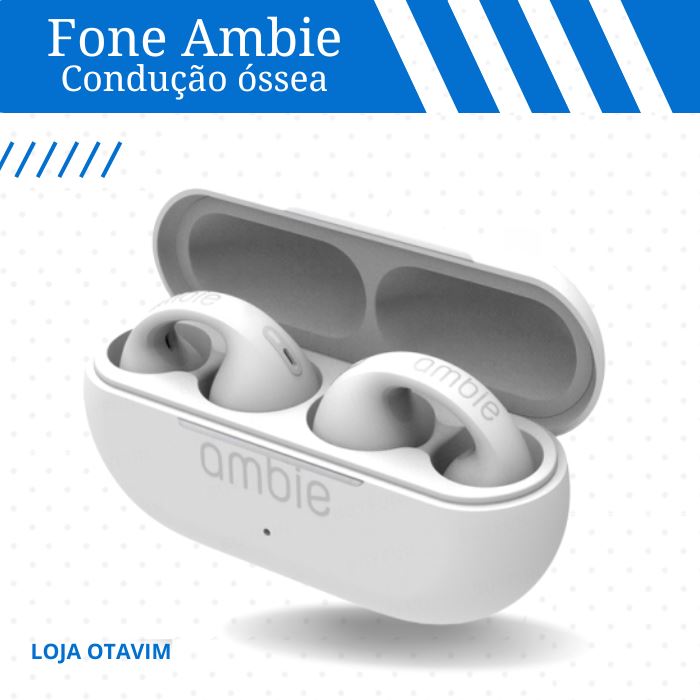 Fone de ouvido Ambie Pro - Condução óssea