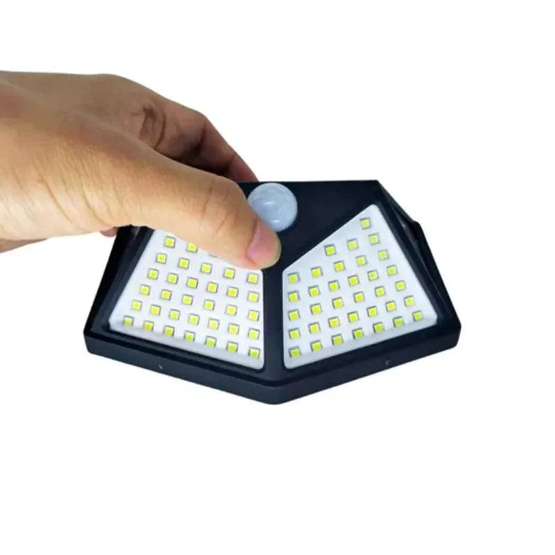 Kit Luminárias Solar com 100 Leds - 4 peças