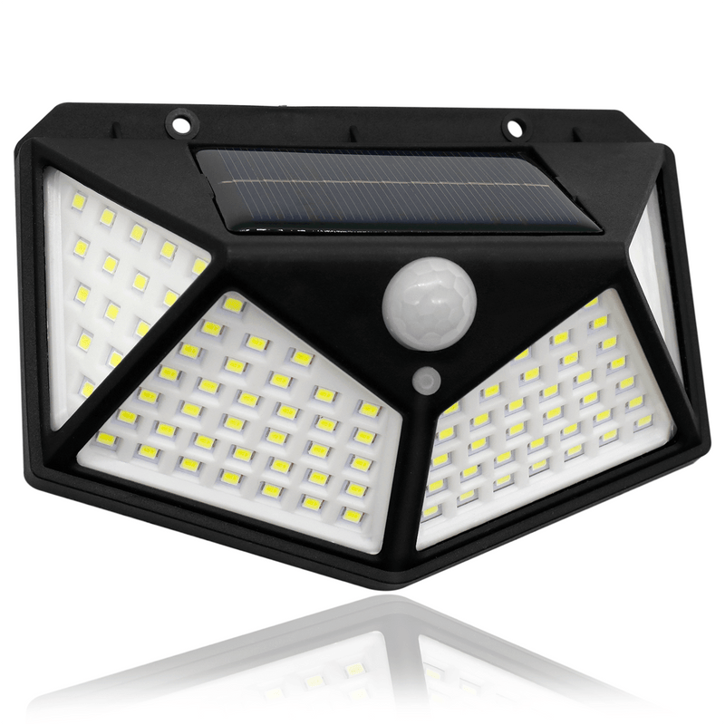 Kit Luminárias Solar com 100 Leds - 4 peças