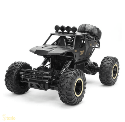 Carrinho de Controle Remoto Tração 4x4 - Metal Crawler