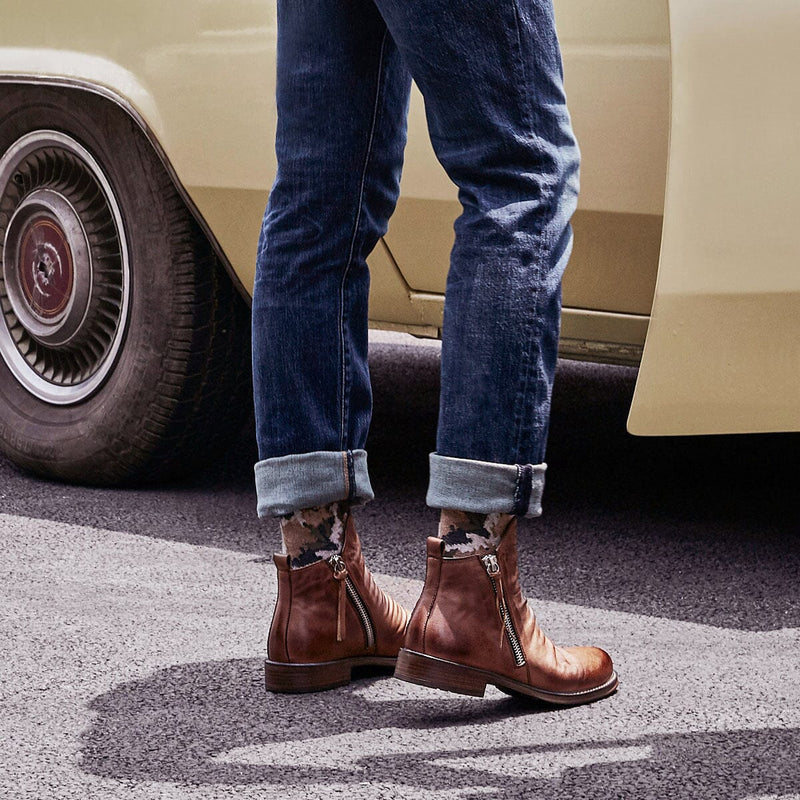 Botas de Couro Premium Ankle