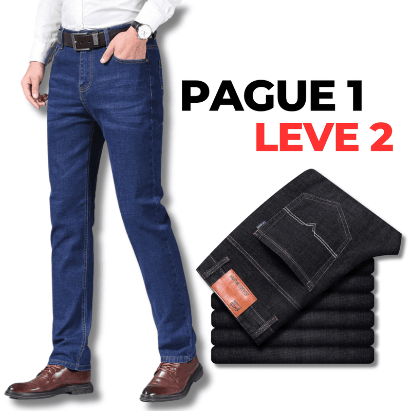 Calça Jeans Ultra Flex - Promoção Compre 1 e Leve 2 + Frete Grátis