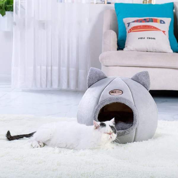 Cama para Gato Iglu de Luxo - Cat Confort