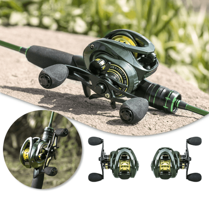 Carretilha de Pesca Anti Cabeleira Titan Pro