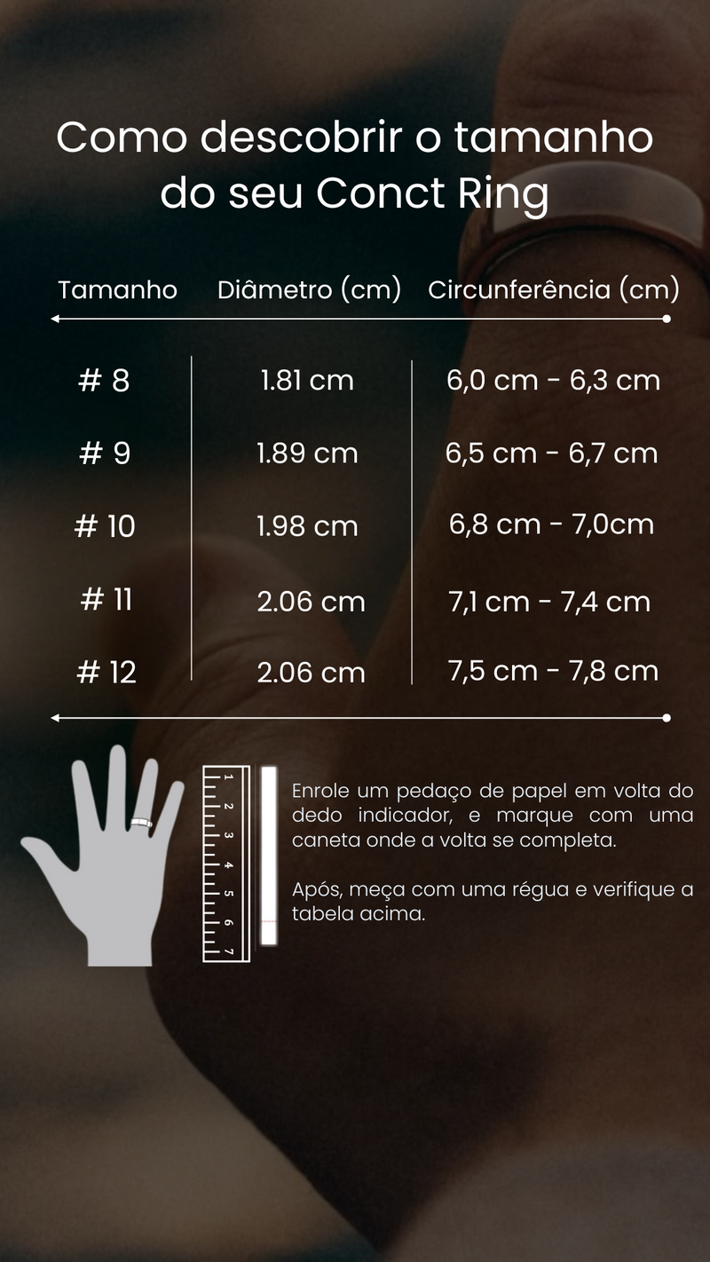 SmarRing Conct + Carregador portátil GRÁTIS