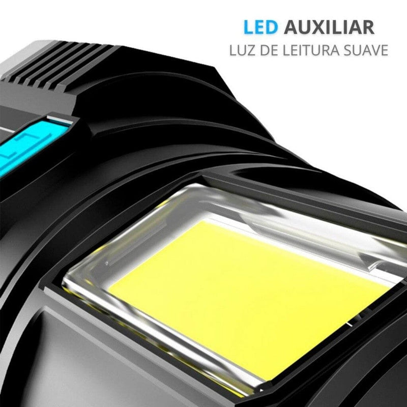 Lanterna Holofote Multifuncional de Led