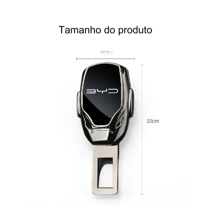 Extensão Plug de cinto de segurança Metal Seat Belt Clip para carros eléticos